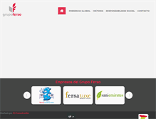 Tablet Screenshot of grupofersa.com